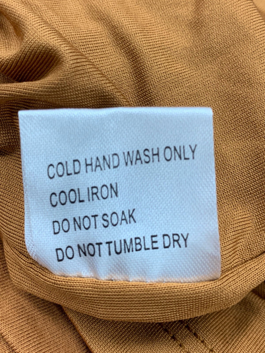 Rumor Brown One-Shoulder Ruched Dress UK 10