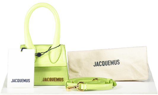 JACQUEMUS Green Le Chiquito Moyen Bag