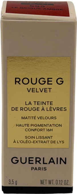 Guerlain Satin Lipstick – Refill 555 Le Brique Ambre 3.5g