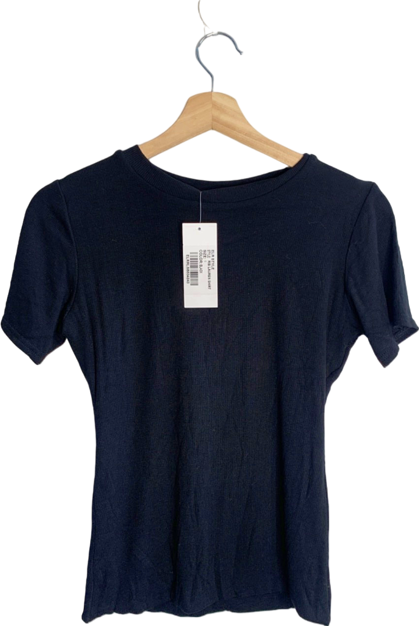 ELR Style Black Rib Lauren Shirt Size 1