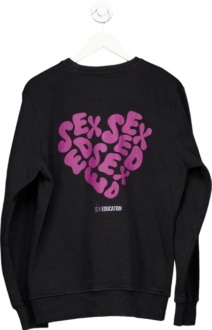 Sex Education Black Crewneck Sweatshirt UK L