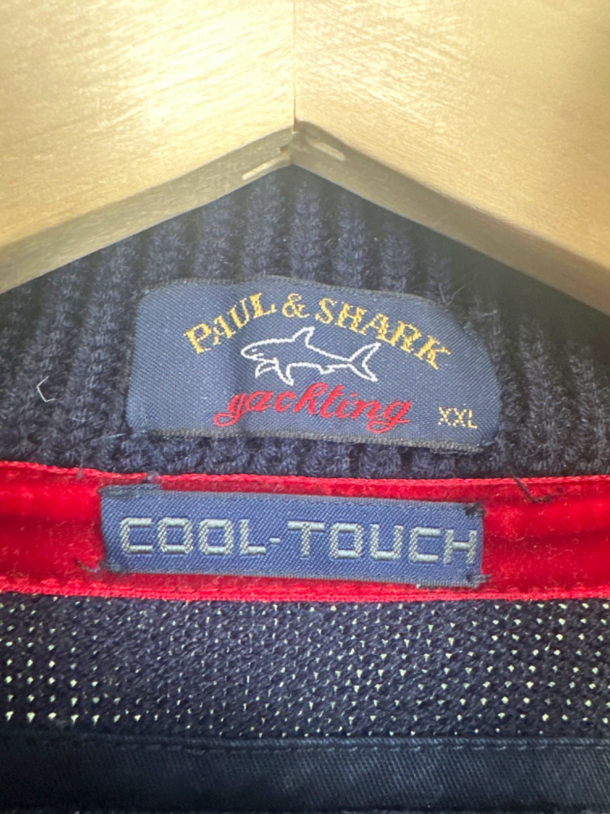 Paul & Shark Navy Cool-Touch Wool Jacket UK XXL