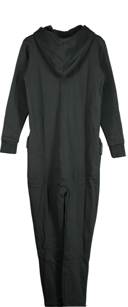 OnePiece Black Zip-Up Jumpsuit UK S