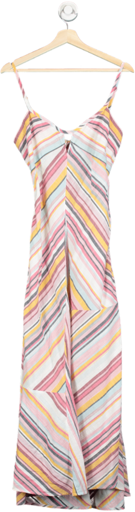 Anthropologie Multi-coloured Striped Maxi Dress S