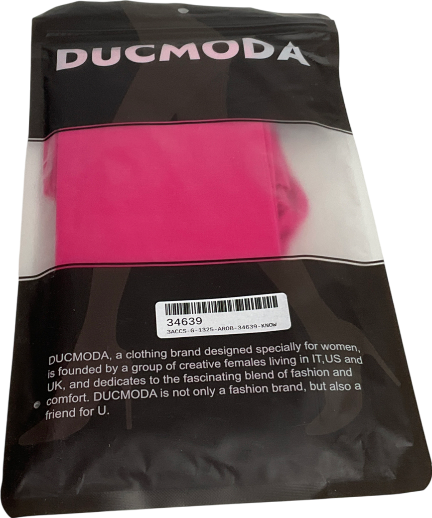 Ducmoda 1 Pair Fuchsia Pink Tighhts UK S/M
