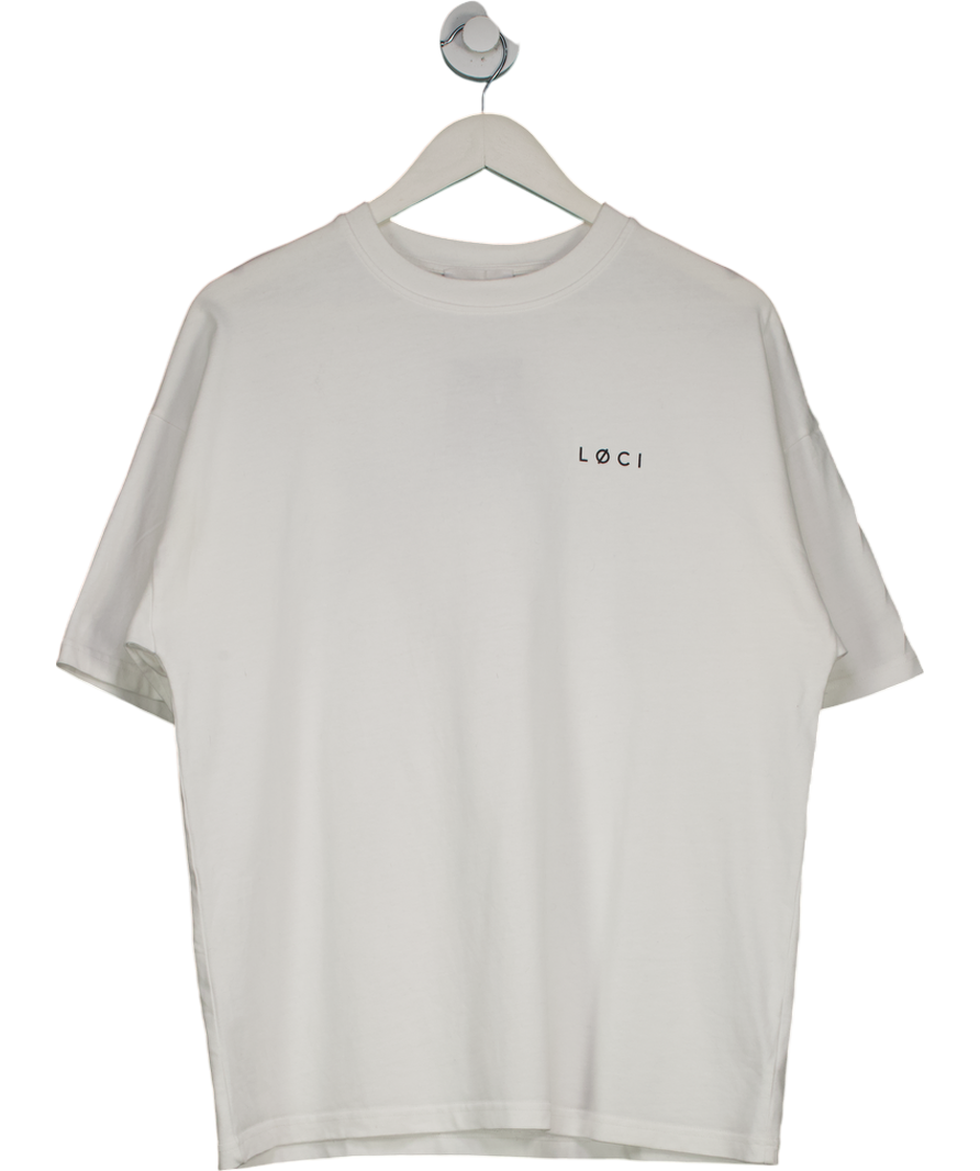 Loci White Logo T-shirt UK S