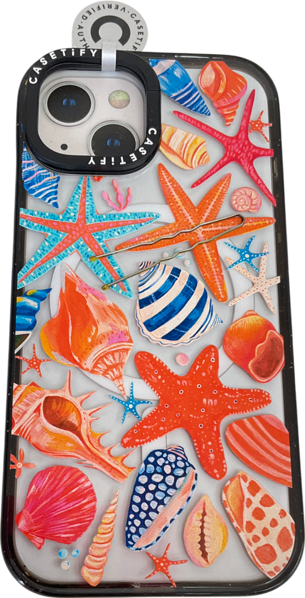 casetify Multicoloured Sea Shells Phone Case Iphone 13 One Size