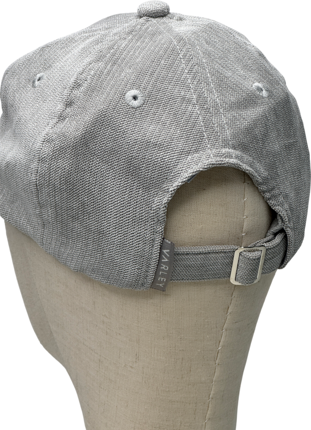 Varley Grey Logo Franklin Baseball Cap One Size