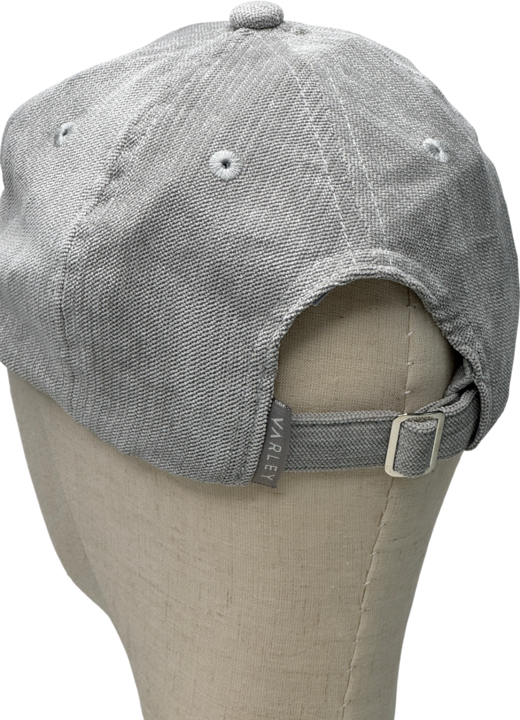Varley Grey Logo Franklin Baseball Cap One Size