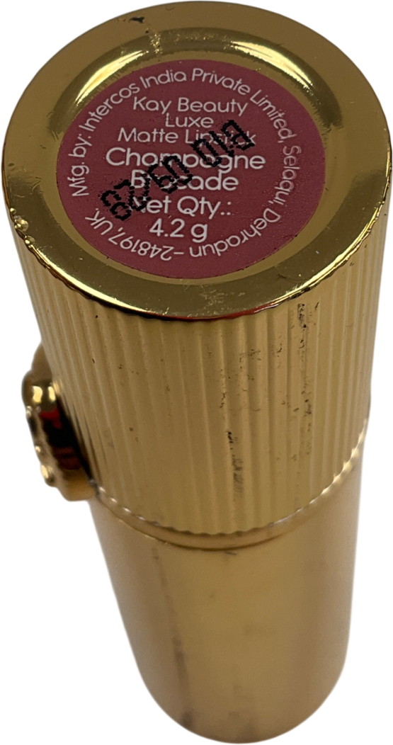 KAY BEAUTY Falguni Shane Peacock Luxe Matte Lipstick Champange Brocade 4.2g