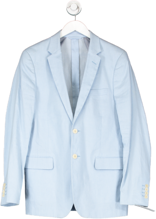 GANT Blue Cotton Linen Suit Blazer UK 38" CHEST