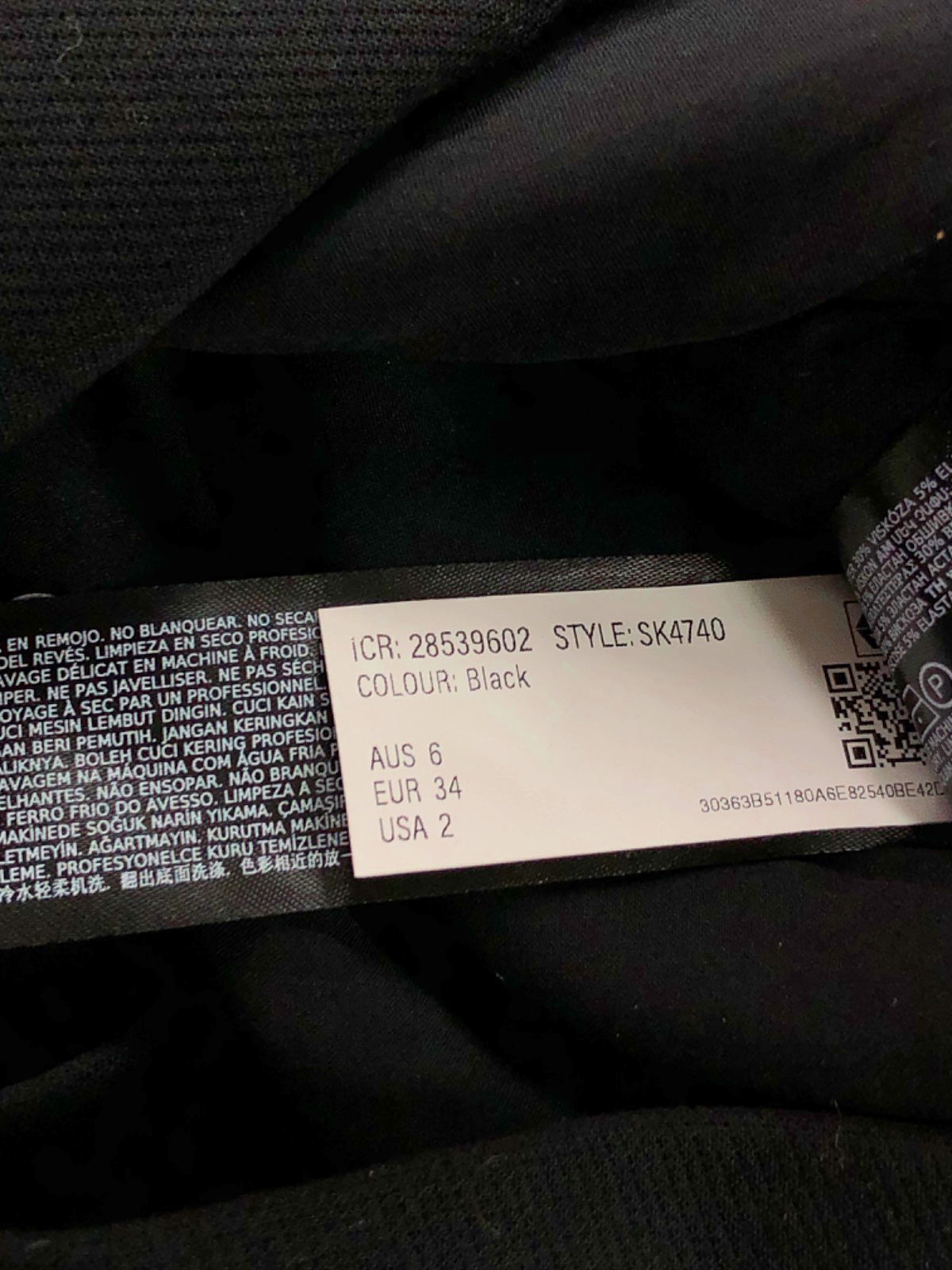 Forever New Black Skirt UK 6