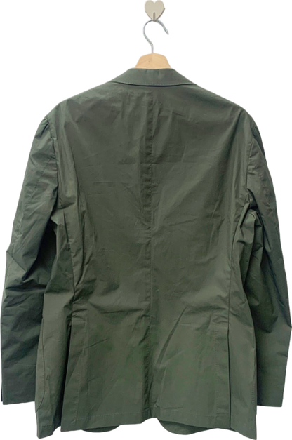 Suitsupply Mid Green Lazio Stretch Cotton Blazer  UK 44"