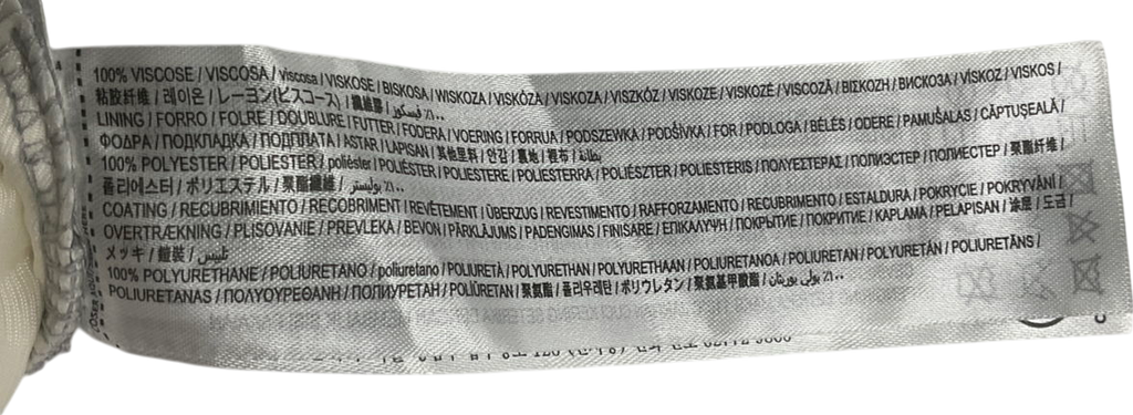 MANGO Metallic Leather-effect Trousers UK 6