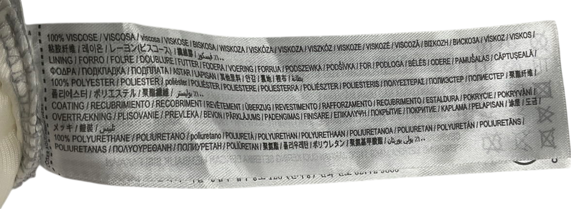 MANGO Metallic Leather-effect Trousers UK 6