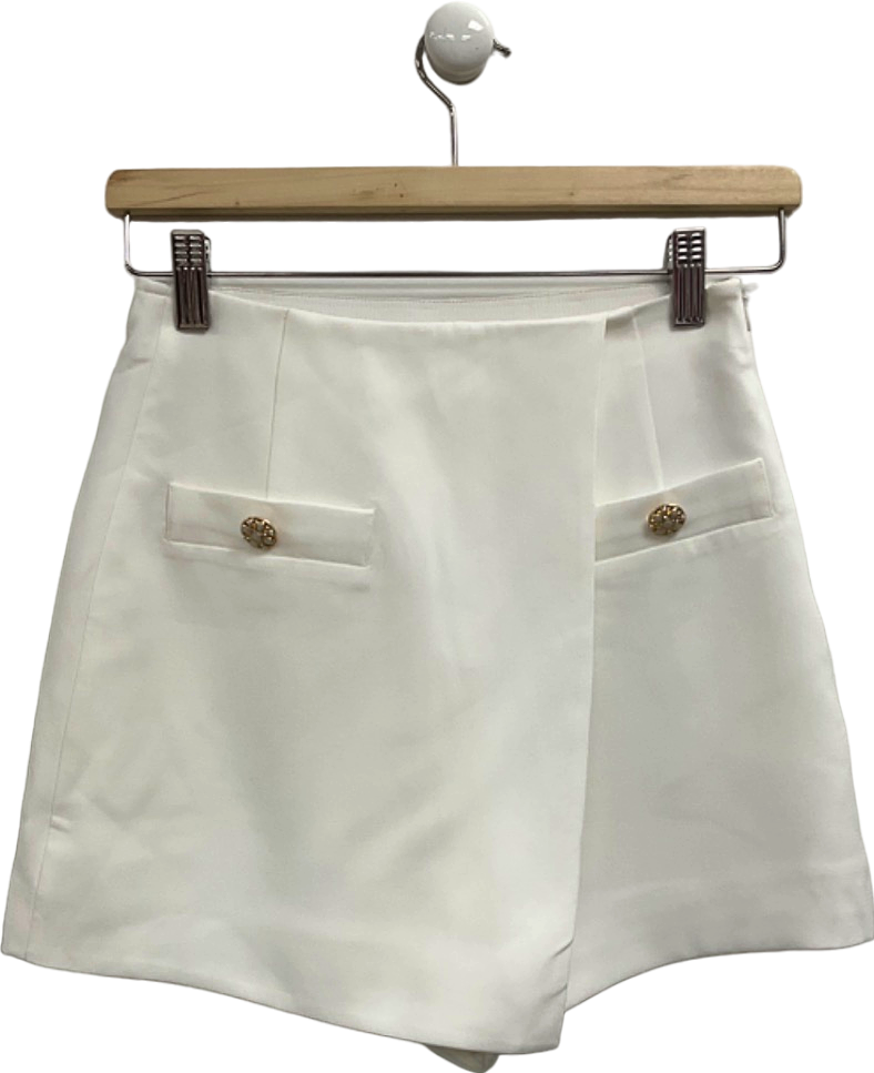 Goelia White Shorts UK XS