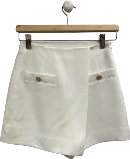 Goelia White Shorts UK XS