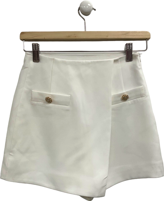 Goelia White Shorts UK XS