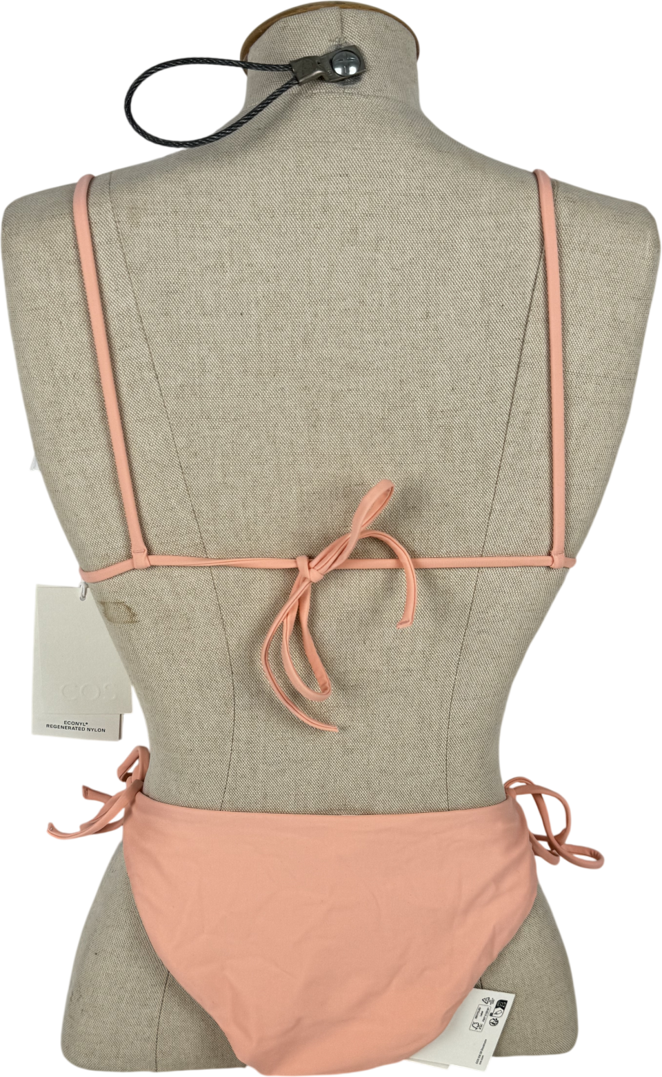 cos Pink Triangle Bikini Set UK 10