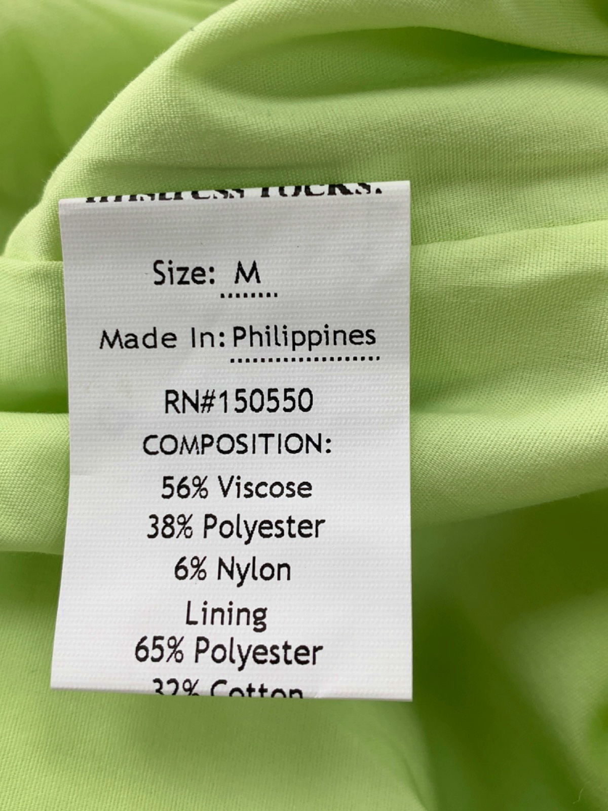 Mistress Rocks Green Mini Skirt UK M