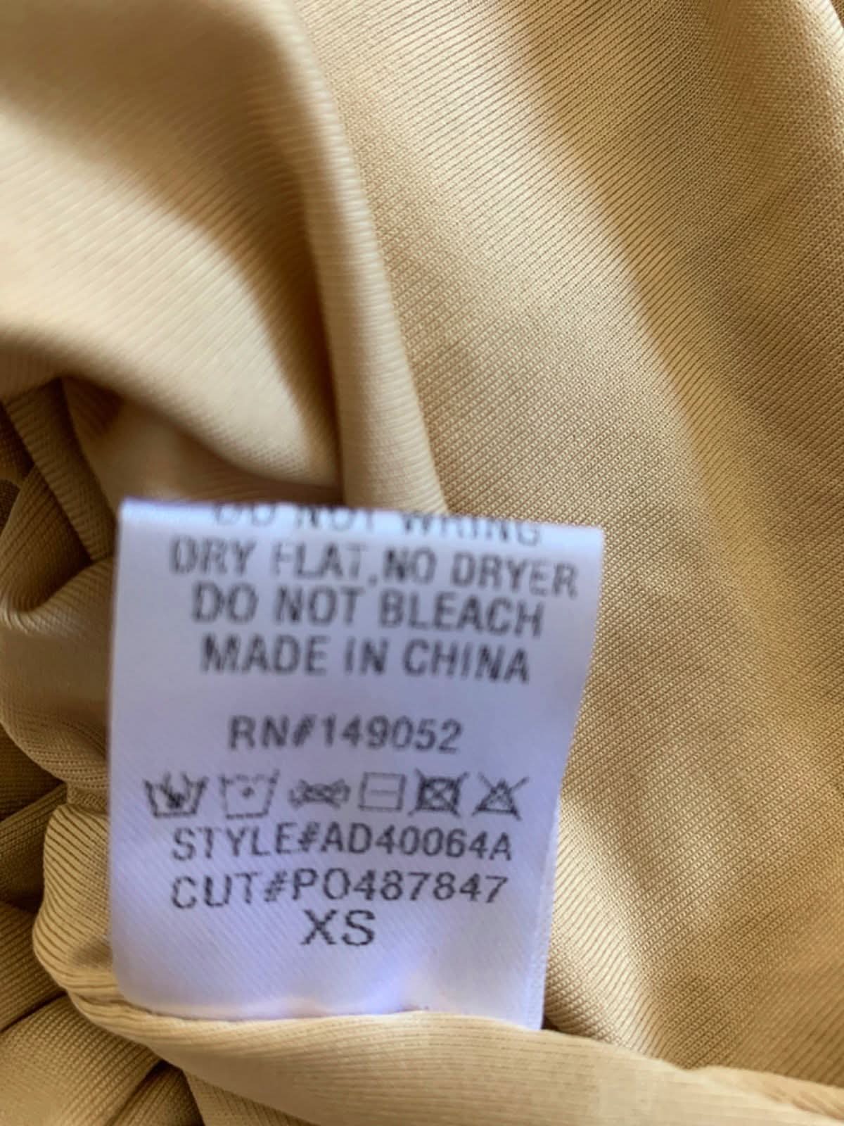 Fashion Nova Multicolour Strapless Ruched Dress XS