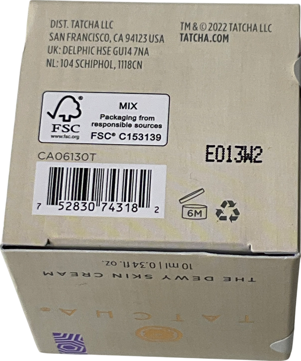 tatcha The Dewy Skin Cream 10ml