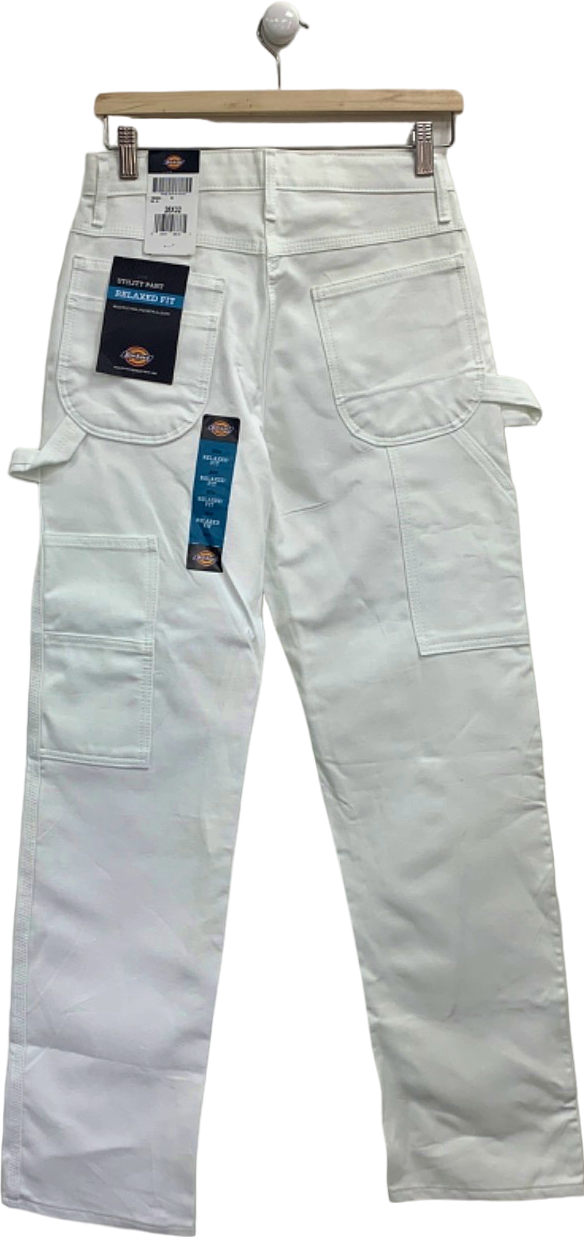 Dickies White Carpenter Pants UK 38X32