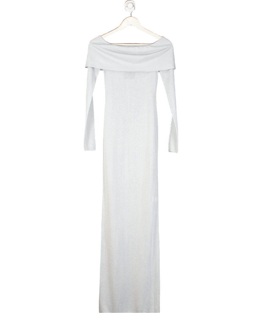 NBD Grey Asha Knit Dress UK XS