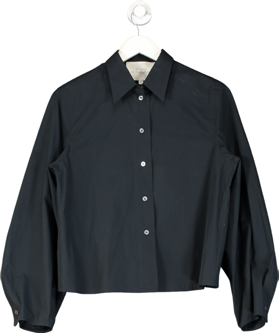 Studio Nicholson Blue Cotton Shirt UK S