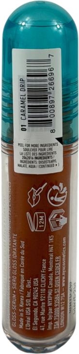 NYX Lip Iv Lip Gloss 1 Caramel Drip 5ml