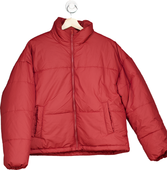 Unbranded Red Puffer Jacket UK L