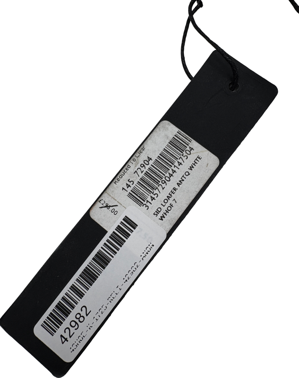 Rag & Bone White Sid Leather Loafers UK 7 EU 40 👠