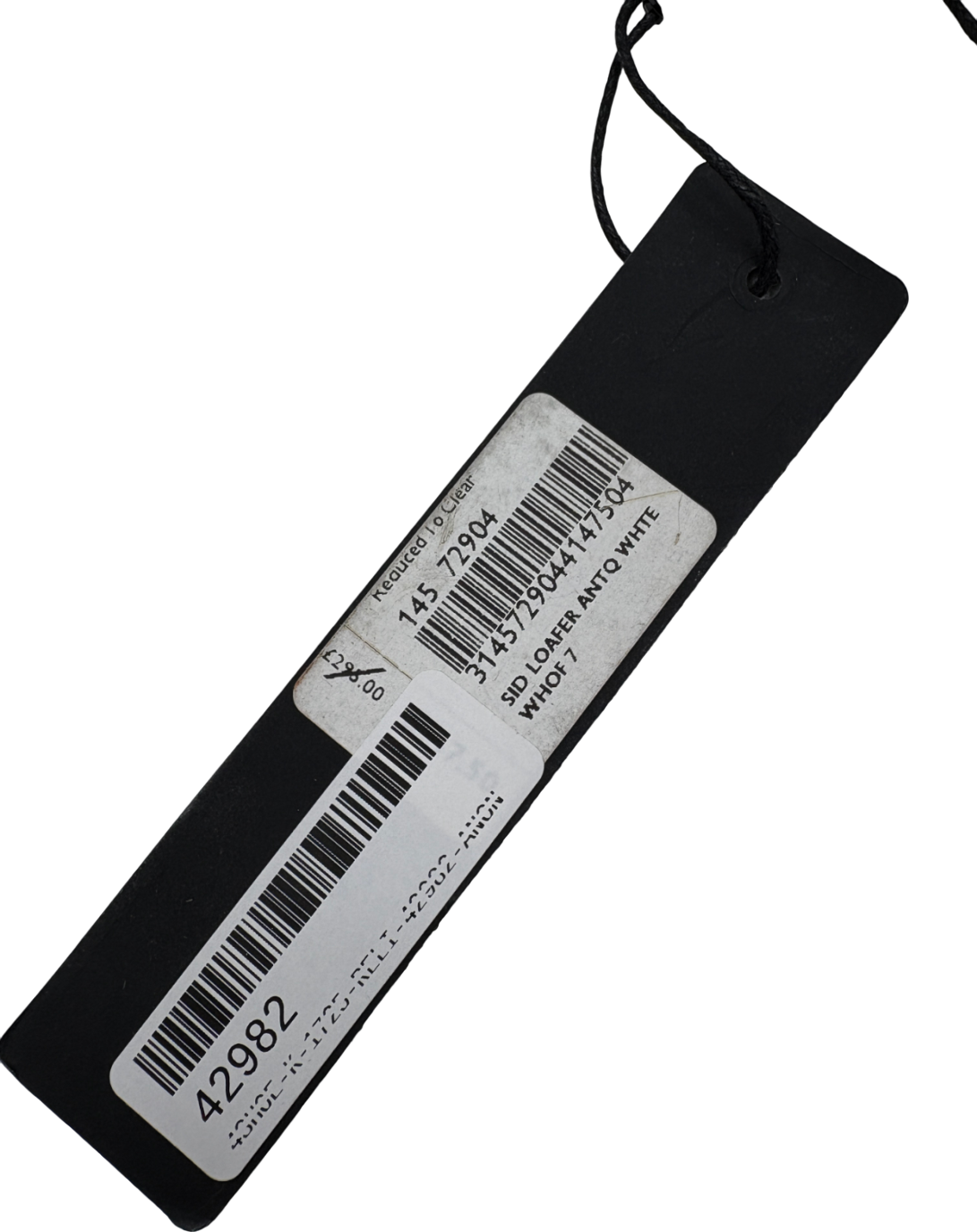 Rag & Bone White Sid Leather Loafers UK 7 EU 40 👠