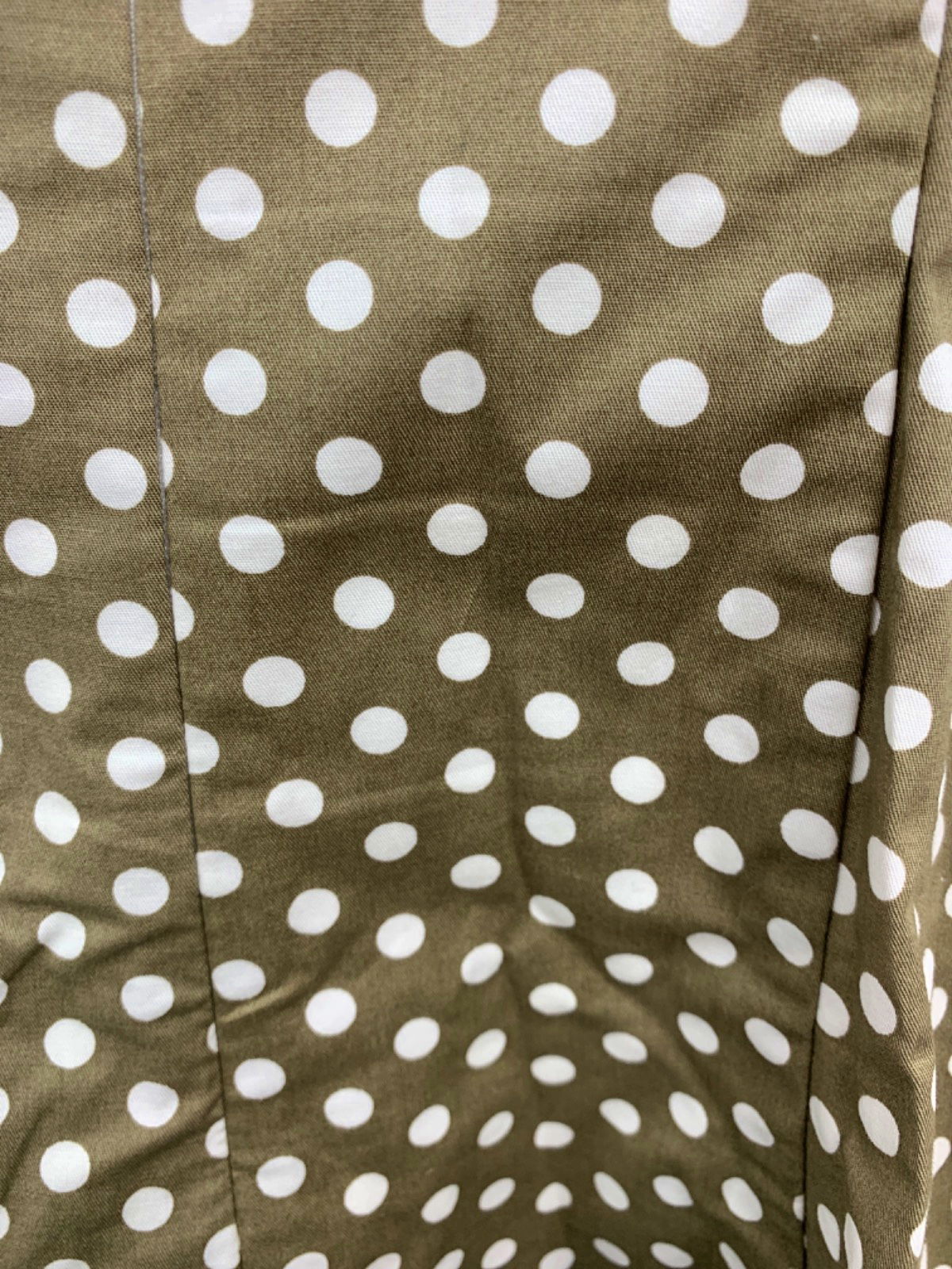 Majorelle Brown Polka Dot Dress UK S