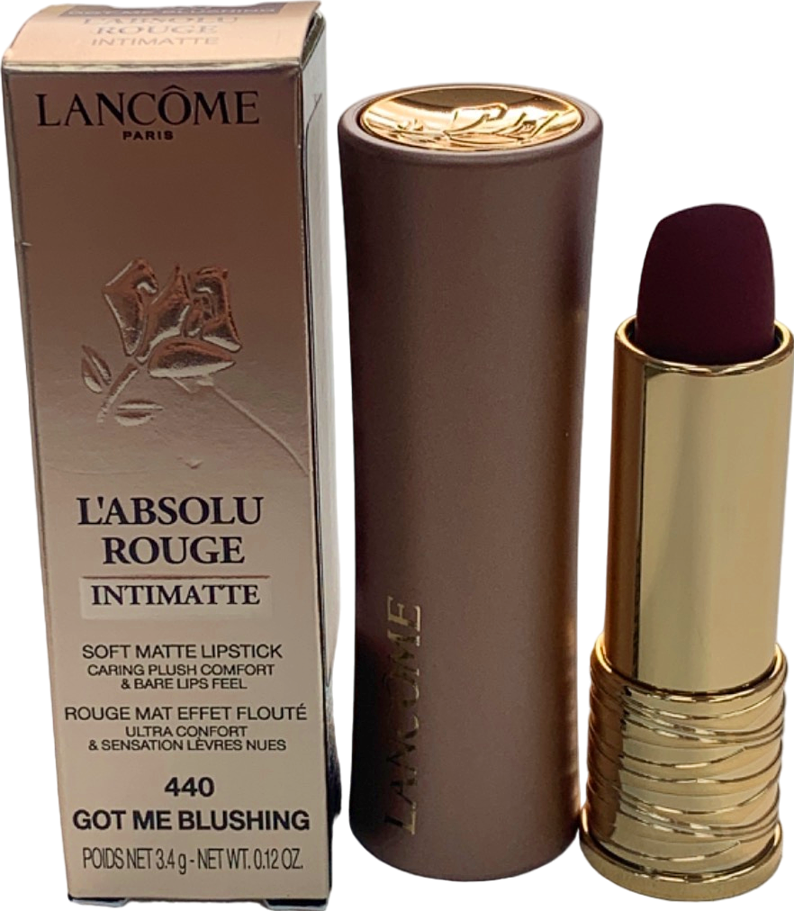 Lancôme L'Absolu Rouge Intimatte Lipstick Got Me Blushing 3.4g