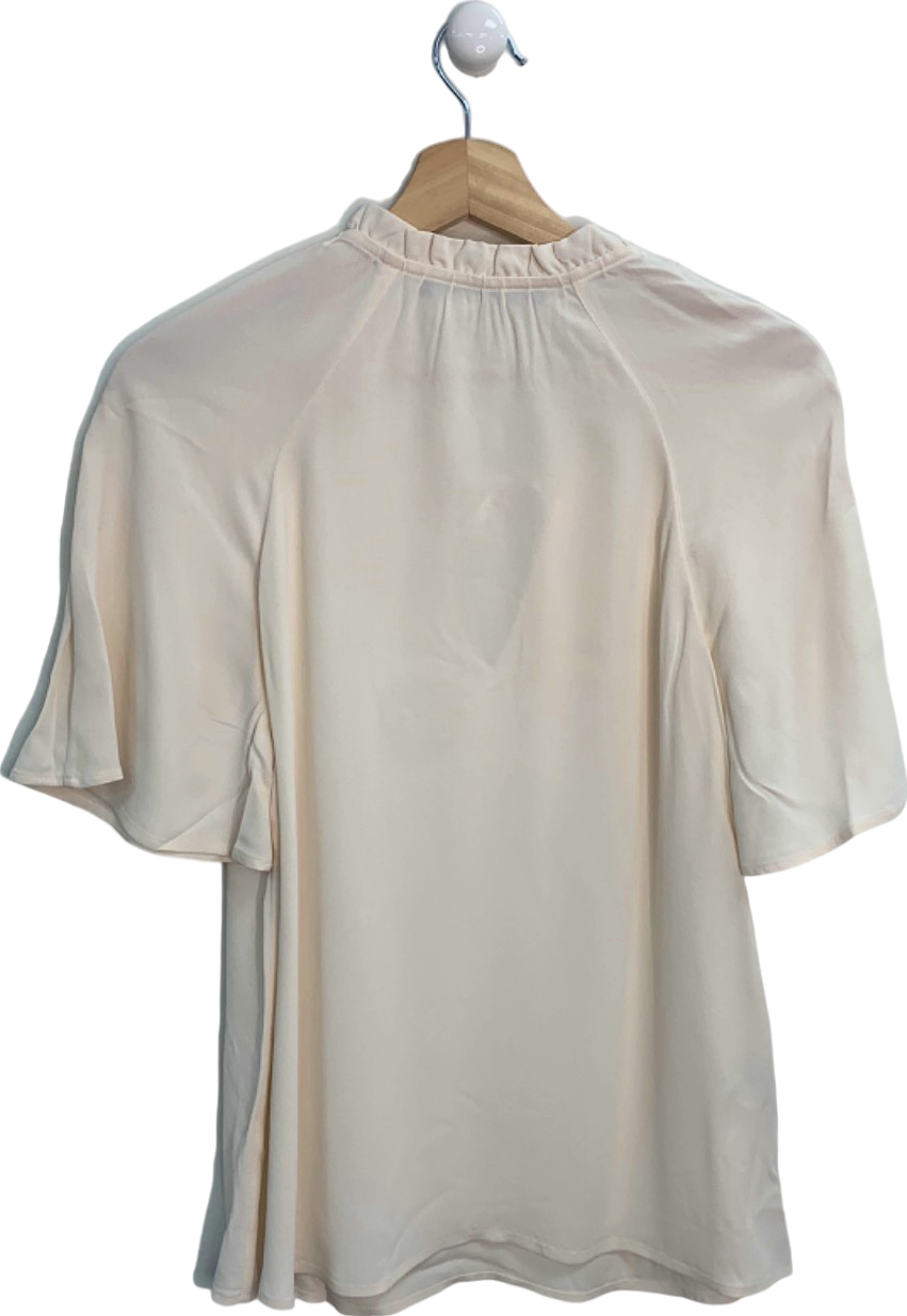 Comptoir des Cotonniers Gardenia Nalella Short Sleeve Blouse EU 42