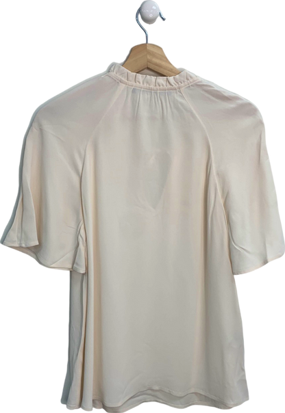 Comptoir des Cotonniers Gardenia Nalella Short Sleeve Blouse EU 42