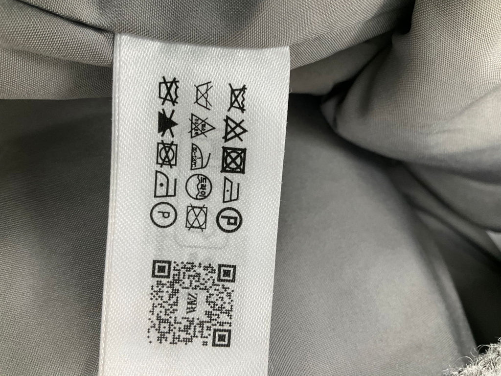 ZARA Grey Short Boucle Jacket UK L