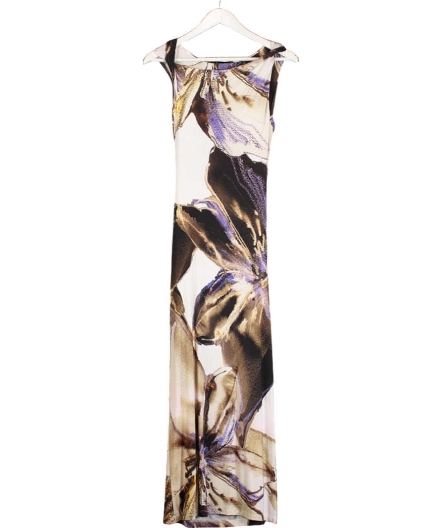 kookai Purple Ava Maxi Dress UK 8