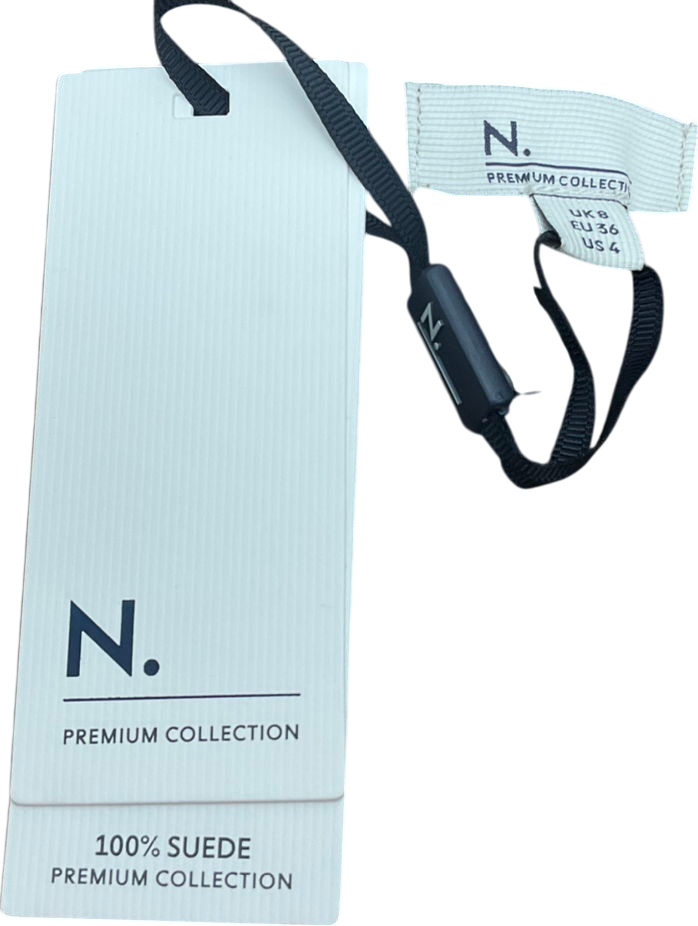 Next Tan Brown Real Suede Jort Shorts UK 8