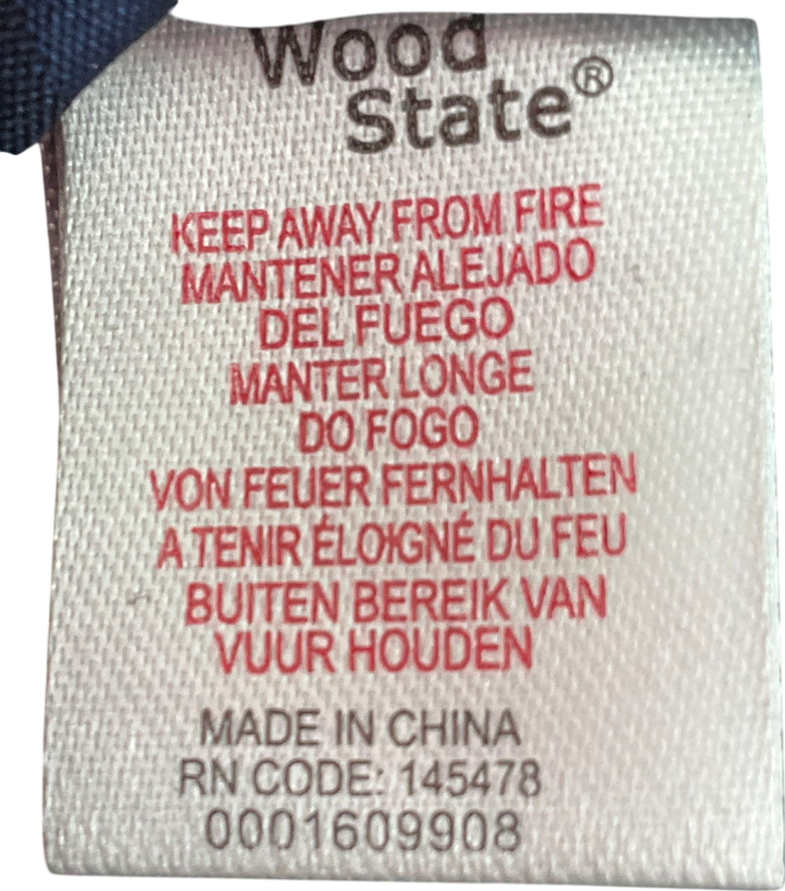 cedar wood Navy Blue And Black Checkered Scarf