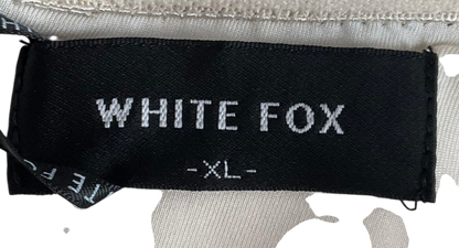 White Fox White In Sync Mini Dress UK XL