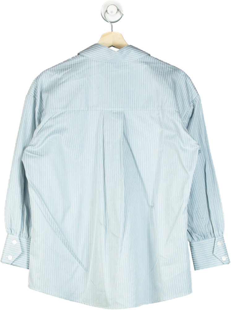 Petite Studio Light Blue Rowan Shirt - Stripes UK S