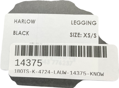 4th Arq Black Harlow Seamless Leggings UK XS/S