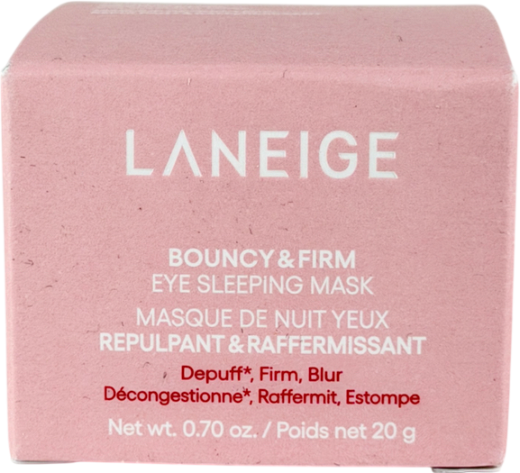 Laneige Bouncy & Firm Eye Sleeping Mask 20g