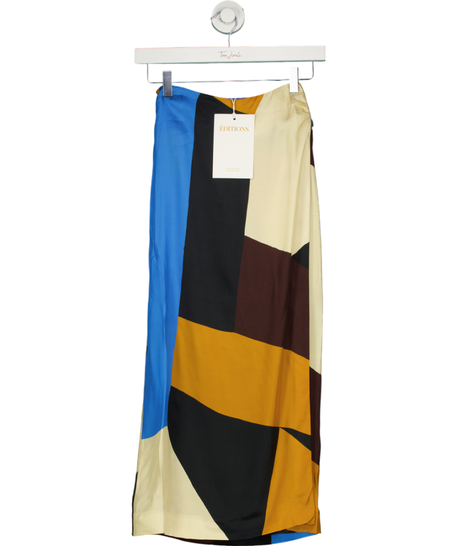 Sezane Multicoloured Maya Skirt  Geona Print UK 8