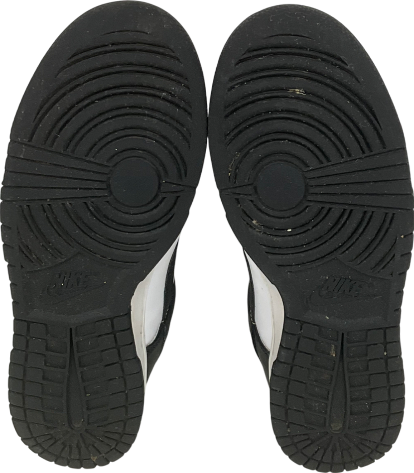 Nike Black Dunk Low Retro Trainers In White/black UK 7.5 EU 40.5 👠