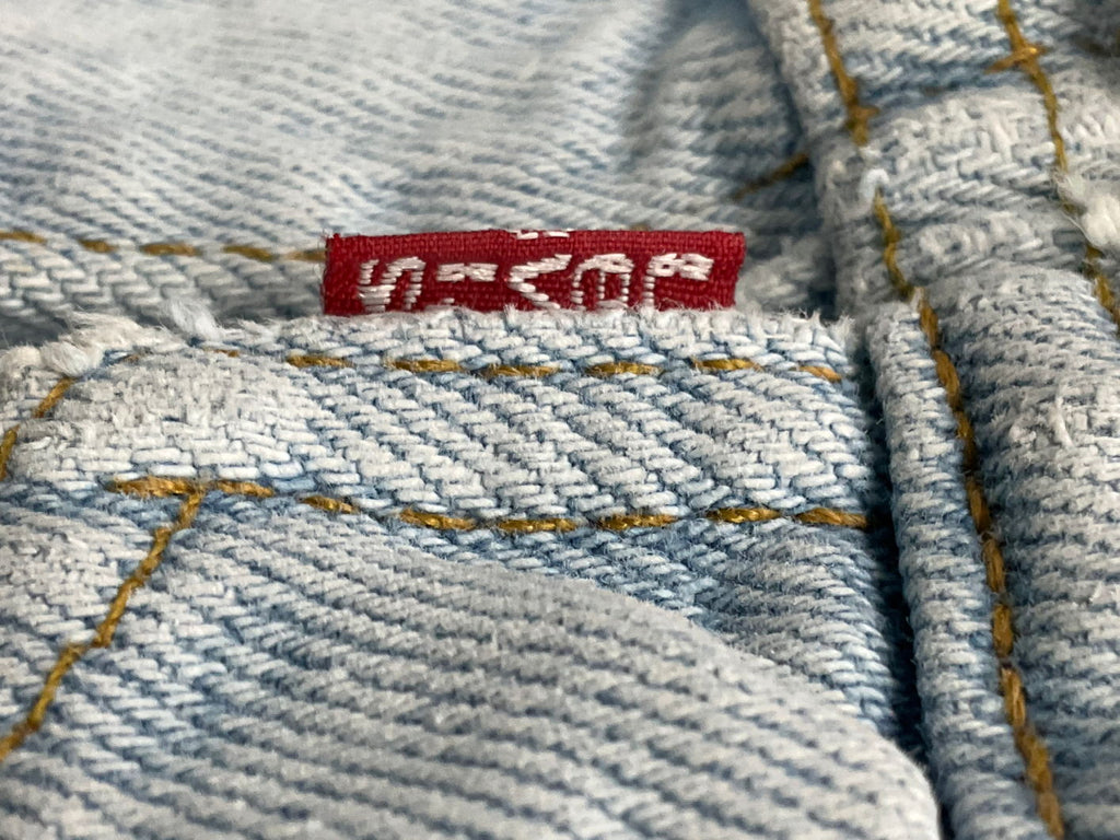 levis Blue Classic Denim Jacket UK S/M