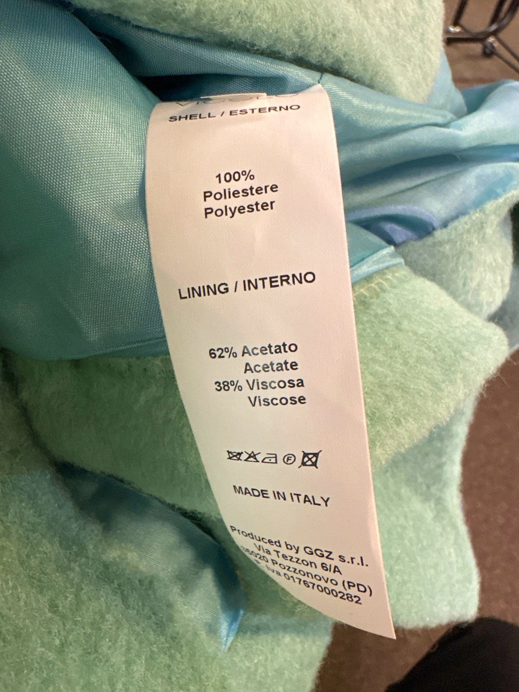 Vicolo Green Wool Blend Blazer UK S