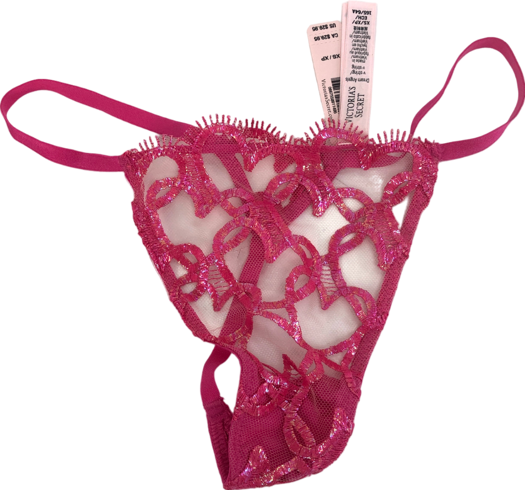 Pink by Victorias Secret Pink Dream Angels Bra And Thong UK 32A